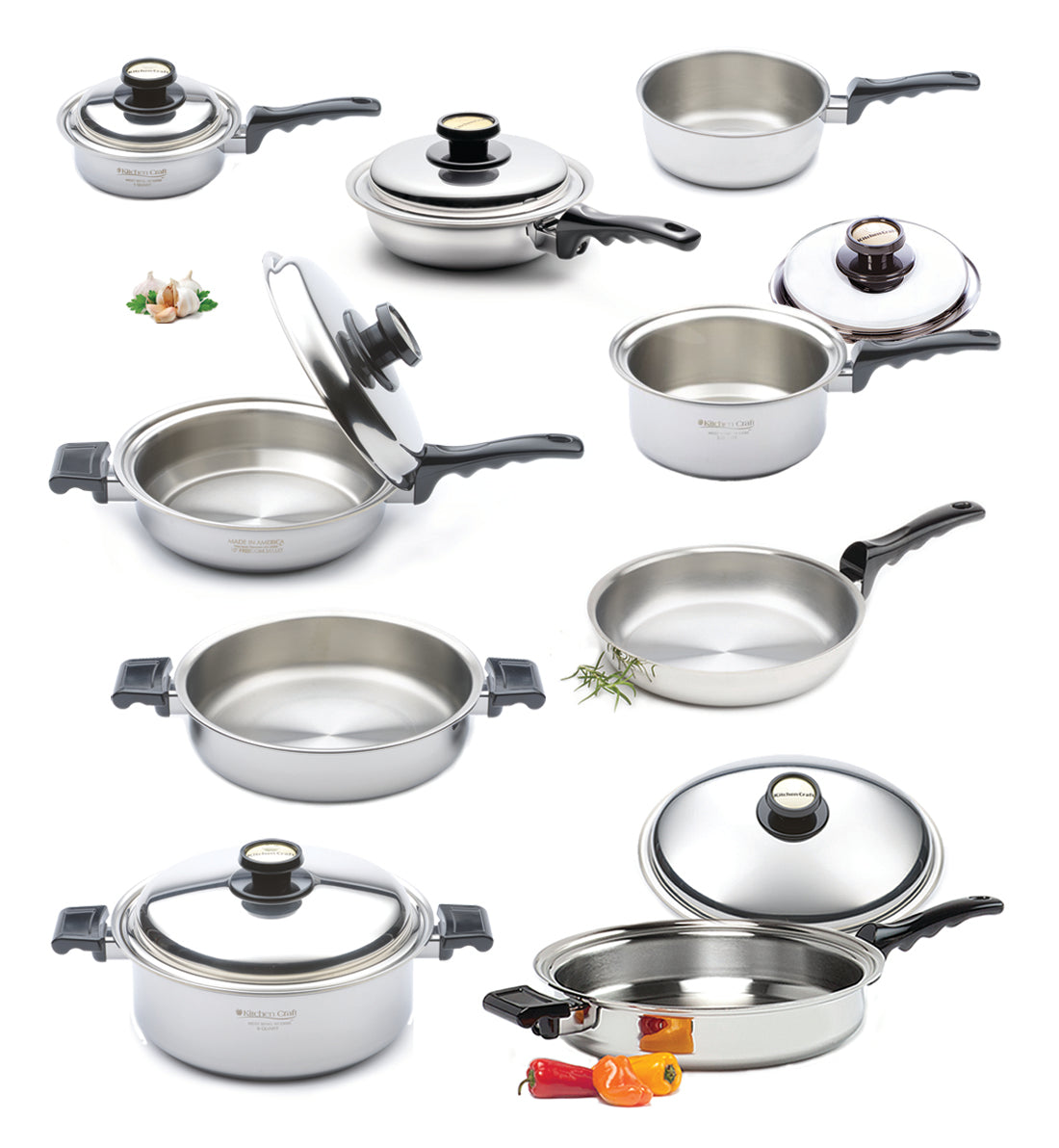 The Deluxe Set - WaterlessCookware