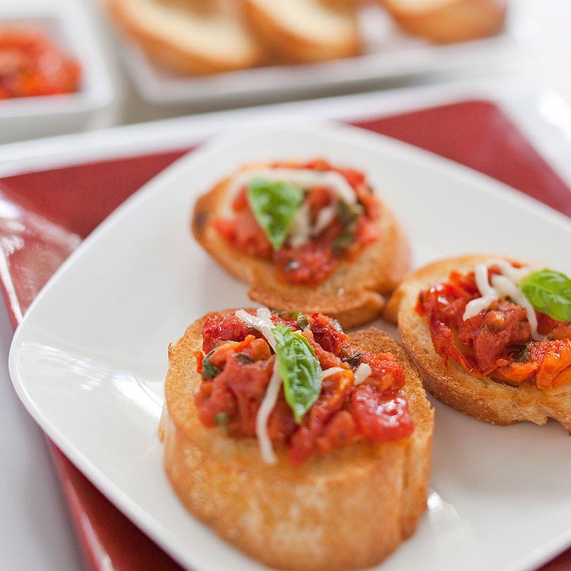 Double Tomato Bruschetta
