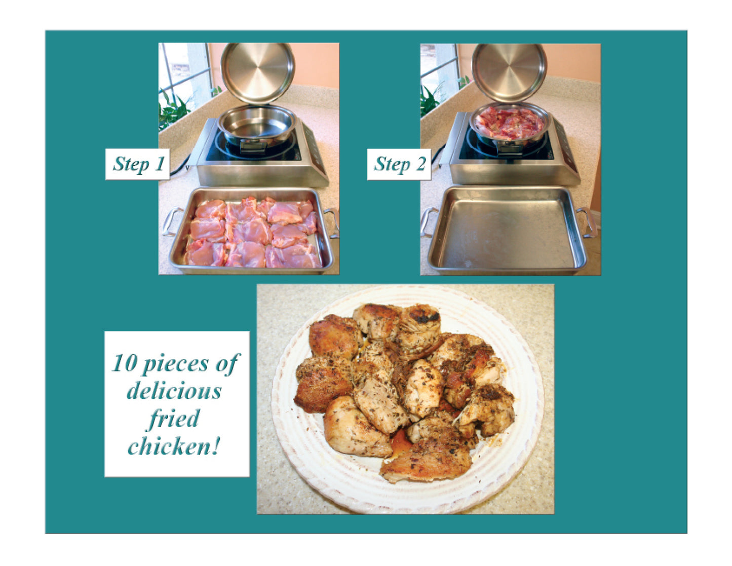 REP-LAM-3002 - LAMINATE, Chicken / Cake