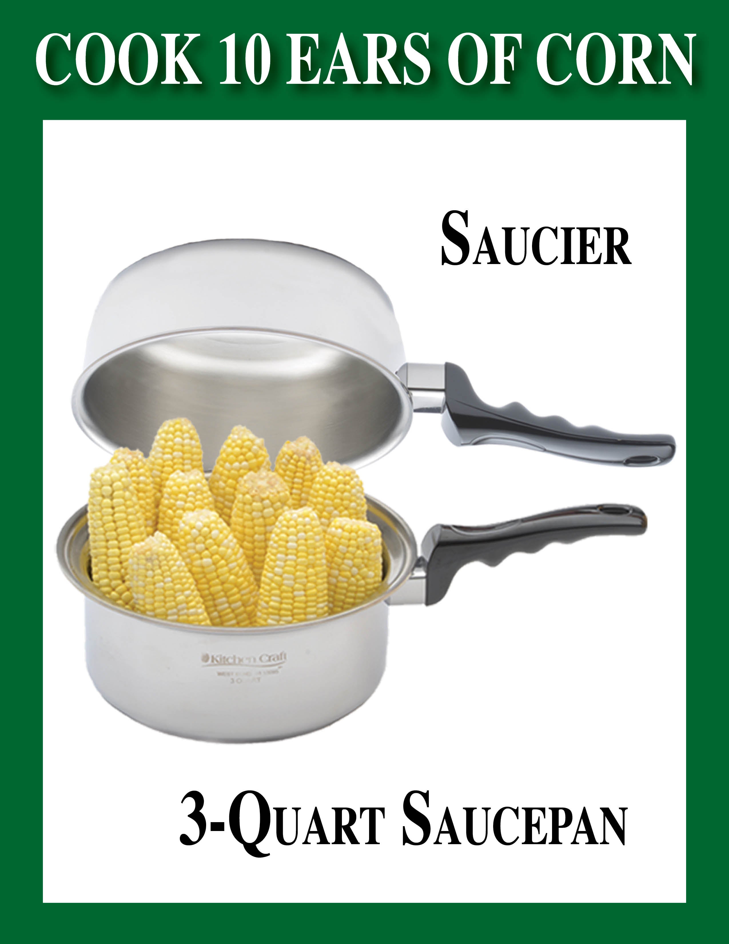 One Corn Stack REP-LAM-3003 - LAMINATE, Corn / Stack Cooking – Kitchen Craft