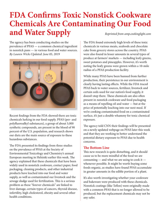 REP-LAM-3010 - LAMINATE, FDA Article / Toxic Landfill