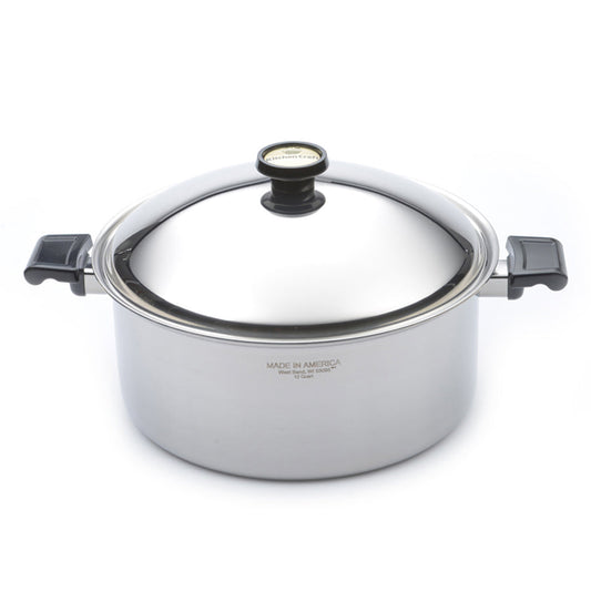 Scratch and Sample 12 Quart Stock Pot - WaterlessCookware