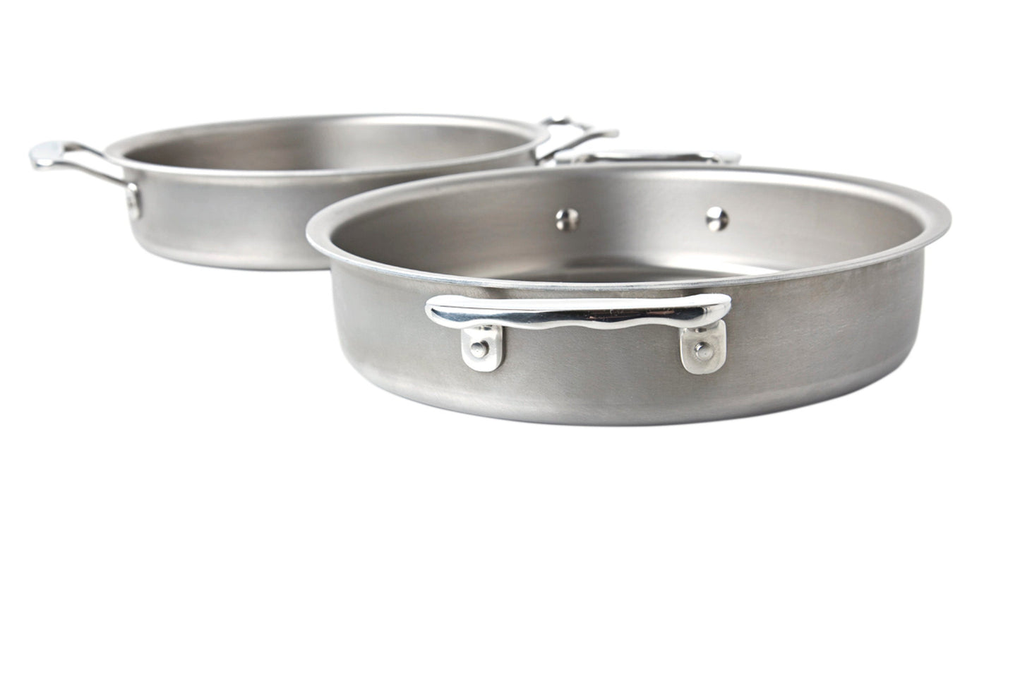 Scratch and Sample 9" Round Stainless Steel Cake Pan - WaterlessCookware